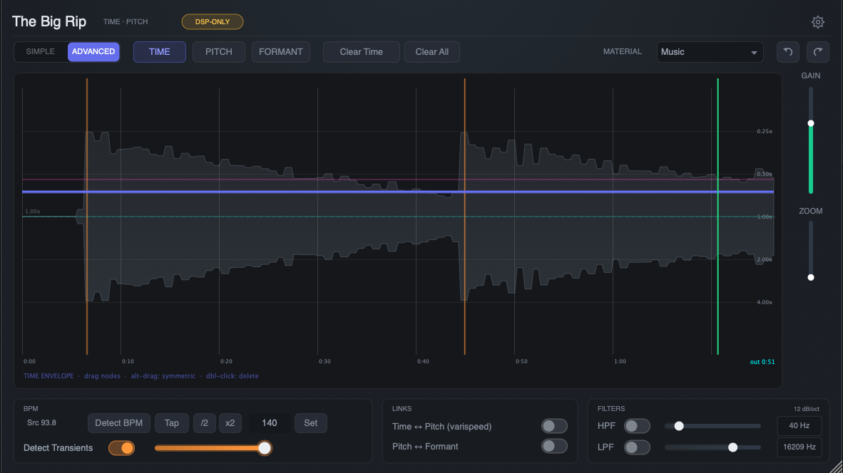 Pro Tools AudioSuite Native